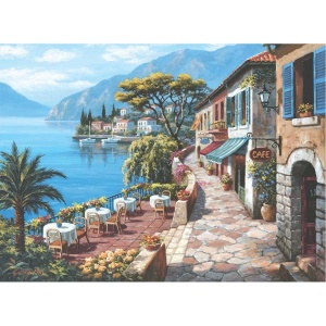1000 Parça Puzzle : Teras Cafe II