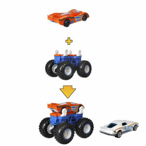 Hot Wheels Monster Trucks Dev Tekerlek Ustası Araçlar GWW13