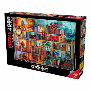 3000 Parça Puzzle : Gizemli Kitaplık