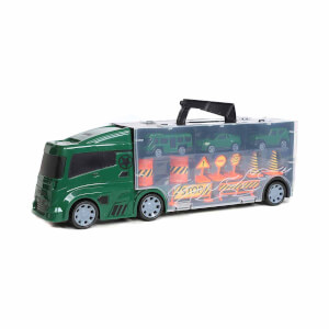 Transporter 3 Araçlı Çantalı Oyun Seti 