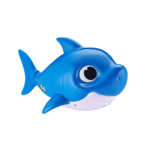 Baby Shark Sesli ve Yüzen Figür BAH03000 (Mavi-Daddy Shark)