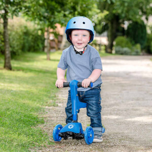 Evo 3 Tekerlekli Cruiser 3'ü 1 Arada Lacivert Scooter