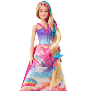 Barbie Dreamtopia Örgü Saçlı Prenses Bebeği GTG00