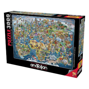 3000 Parça Puzzle: Harika Dünya