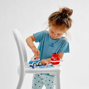 LEGO DUPLO Creative Play İtfaiye Helikopteri ve Polis Arabası 10957