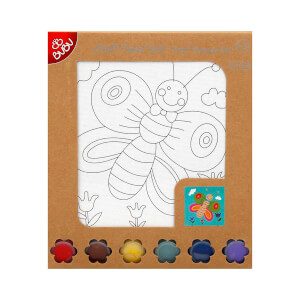 BuBu Craft Tuval Boyama Seti 15 x 15 cm.