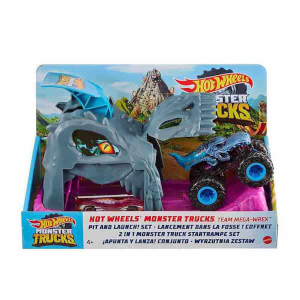 Hot Wheels Monster Trucks Fırlatıcılı Oyun Seti GKY01