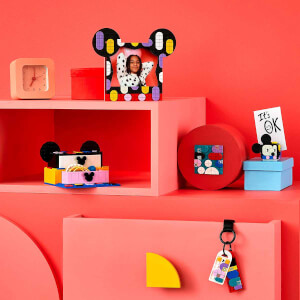 LEGO DOTS  Disney Mickey Fare ve Minnie Fare Okula Dönüş Projesi Kutusu 41964