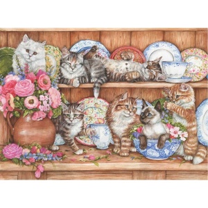 1000 Parça Puzzle : Yavru Kediler