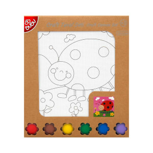 BuBu Craft Tuval Boyama Seti 15 x 15 cm.