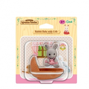 Sylvanian Families Bebek Tavşan ve Beşik
