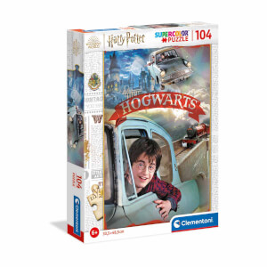 104 Parça Supercolor Puzzle: Harry Potter ile Hogwarts Yolculuğu