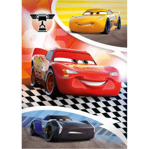 104 Parça Puzzle + 3D Model : Cars