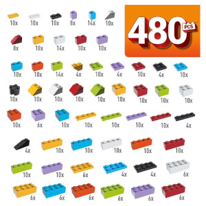 Mega Construx Wonder Builders Blok Seti 480 Parça GJD23
