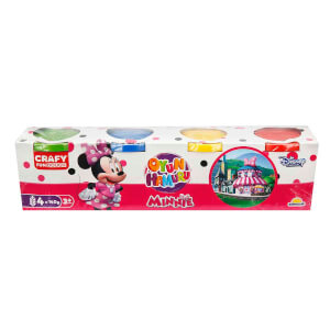 Crafy Minnie 4'lü Oyun Hamuru 560 g