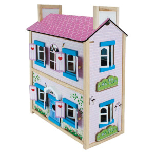 Ahşap 2 Katlı Oyun Evi