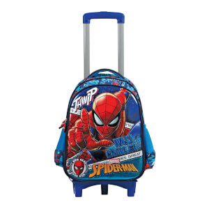 Spiderman Çekçekli Okul Çantası 5269