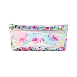 Unick Color Hologramlı Flamingo Desenli Kalem Kutusu 3243