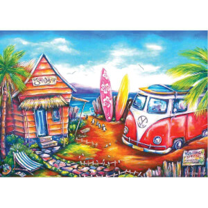 260 Parça Puzzle : Sörf Kampı