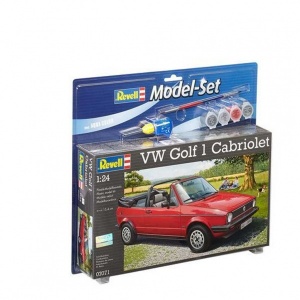 Revell 1:24 VW Golf Cabrio Model Set Araba 