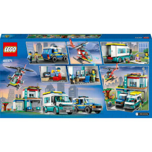 LEGO City Acil Durum Araçları Merkezi 60371