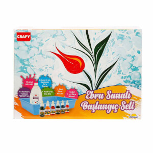 Crafy Ebru Sanatı Başlangıç Hobi Seti
