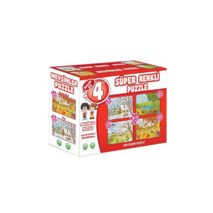 4'lü Puzzle Mevsimler