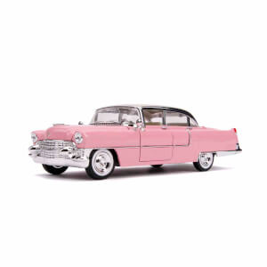 1:24 1955 Cadillac Fleetwood Model Araba ve Elvis Presley Figür