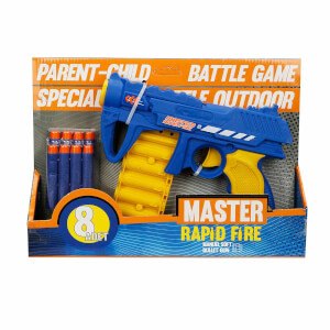 Master Rapid Fire 8 Mermili Sünger Dart Atan Silah