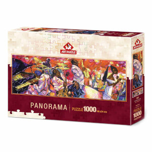 1000 Parça Panaroma Puzzle: Jazzın Renkleri