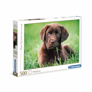 500 Parça Puzzle: Çikolata Renkli Yavru Köpek
