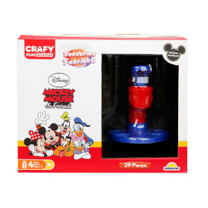 Crafy Mickey Mouse ve Arkadaşları Dondurma Fabrikası Oyun Hamuru Seti 200 gr. 29 Parça 