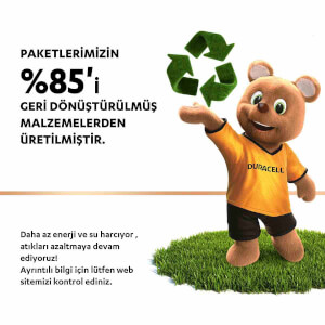 Duracell İnce Kalem Pil Professional AAA 4'lü