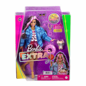 Barbie Extra Ekose Ceketli Bebek HDJ46