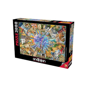 3000 Parça Puzzle : Dünya Anıtları