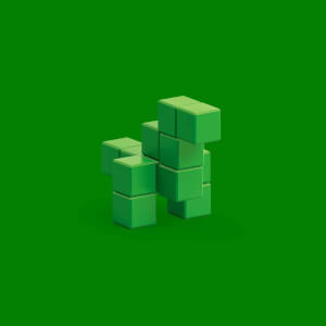 Pixio Green Dinosaur İnteraktif Mıknatıslı Manyetik Blok