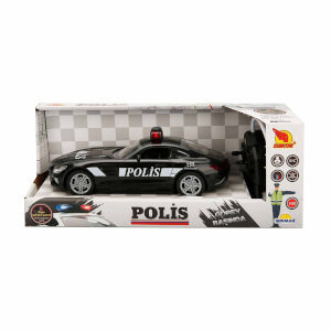 1:20 Uzaktan Kumandalı Suncon Işıklı Polis Arabası 21 cm.