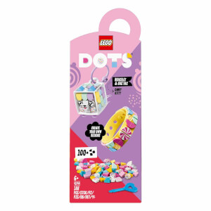 LEGO DOTS Şeker Kedicik Bileklik ve Çanta Süsü 41944