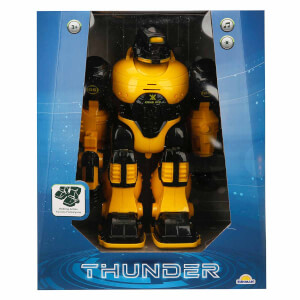 Thunderbolt Sesli ve Işıklı Robot 25 cm.