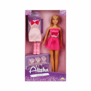 Alisha Gece Elbiseli Bebek Oyun Seti