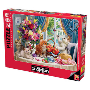 260 Parça Puzzle: Enerjik Kediler