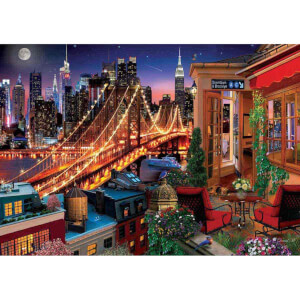 1500 Parça Puzzle : Terastan Brooklyn