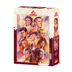 2000 Parça Puzzle : Dünya Müzik Starları