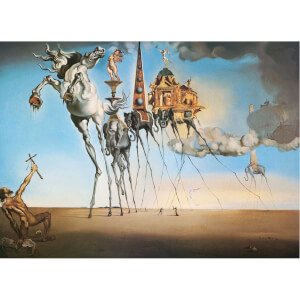 1000 Parça Puzzle : The Temptation Of St. Anthony - Salvador Dalí 