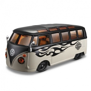 1:25 Maisto Volkswagen Van Samba Model Araba