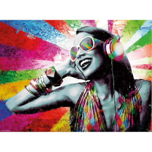 500 Parça Puzzle : Music & Colours