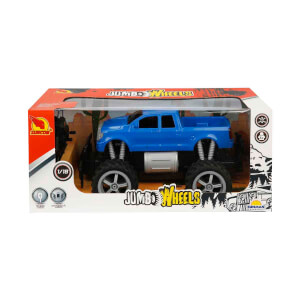 1:18 Uzaktan Kumandalı Jumbo Wheels Usb Şarjlı Araba 26 cm.