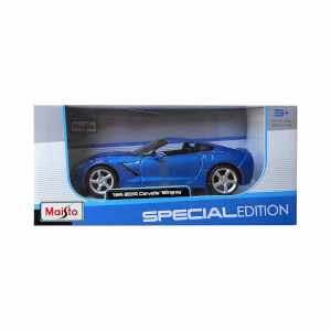1:24 2014 Corvette Stingray Coupe Special Edition Model Araba