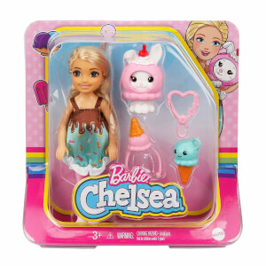 Barbie Kostümlü Chelsea ve Hayvancığı Oyun Setleri GHV69