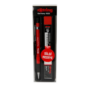 Rotring Visumax Versatil Kalem Okul Seti 0.7 Kırmızı